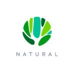 Vector design template. Green tree in the circle. Garden icon.